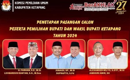 Profil Lengkap Calon Bupati Ketapang 2024: Farhan-Leonardus, Alexander-Jamhuri, dan Junaidi-Suprapto