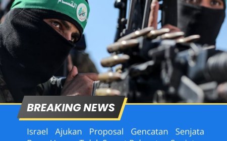 Israel Ajukan Proposal Gencatan Senjata Baru, Hamas Tolak Syarat Pelucutan Senjata
