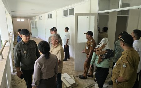 2026 Target Beroperasi , Bupati Ketapang Tinjau Pembangunan RS Pratama Sandai
