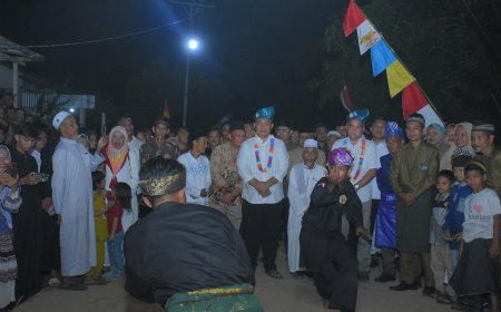 Halal Bihalal Desa Riam Bunut, Bupati Ketapang Dorong Pelestarian Budaya Lokal