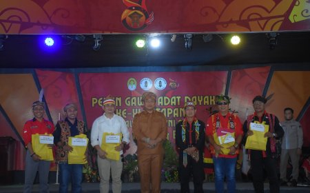 Bupati Ketapang Tegaskan Komitmen Lestarikan Budaya Dayak di Gawai Adat XI Marau