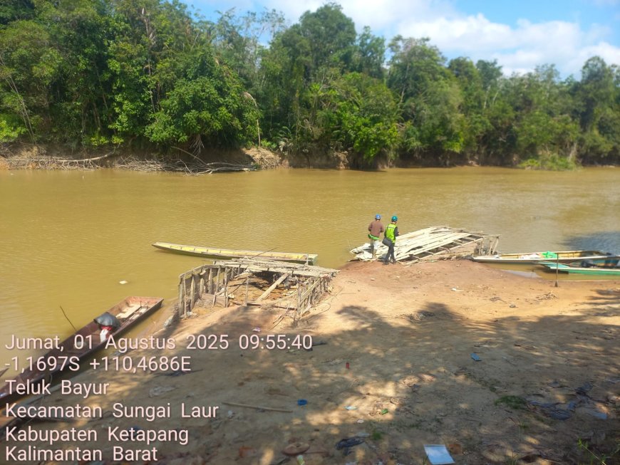 Masyarakat Adat Teluk Bayur Desak Penegakan Hukum Lingkungan ,  Air Sungai Tercemar Ancam Kehidupan Masyarakat Laur