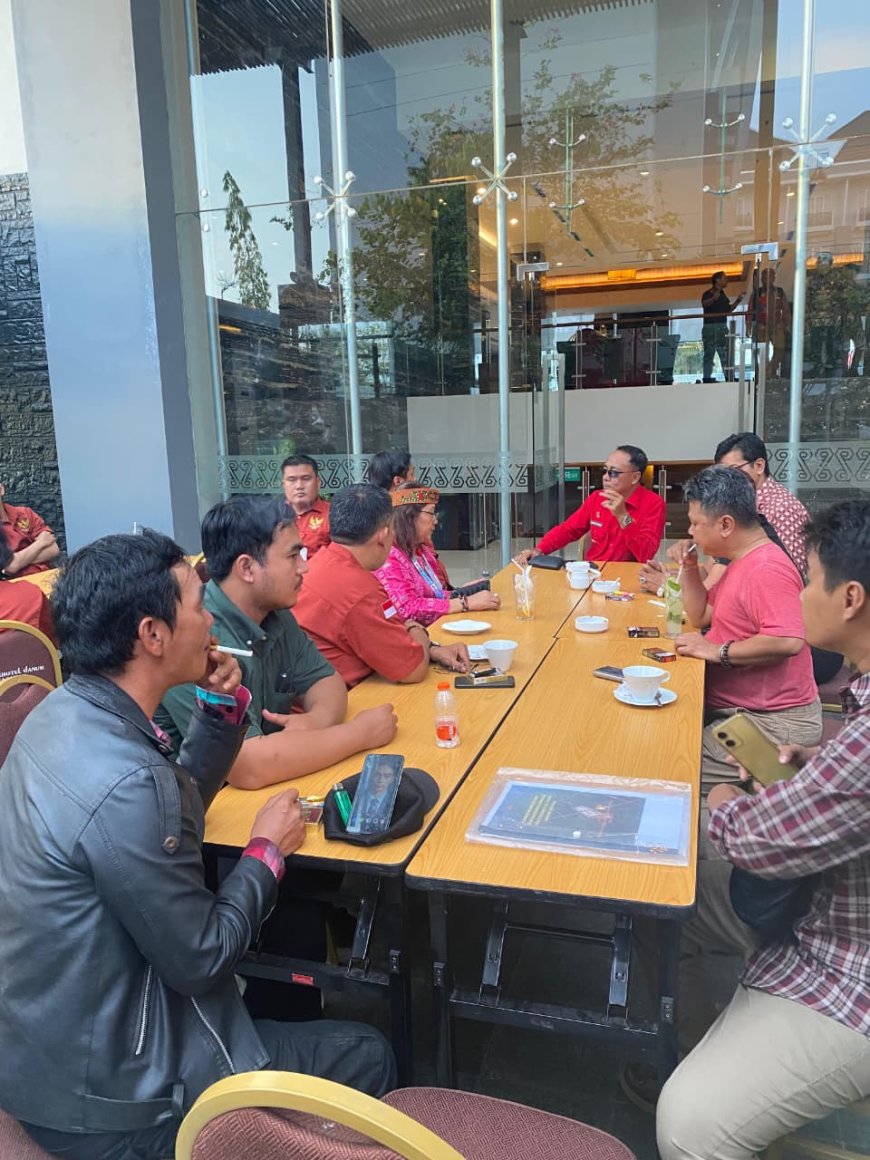 Wakil Gubernur Kalbar Terima Kedatangan Pengurus ARUN Usai Seminar Indigenous Peoples di Palangkaraya,  Bahas Konflik Agraria Tiga Desa Di Ketapang