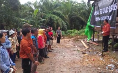 Pers Rilis : DPD ARUN Kalbar Gelar Aksi Damai Pendudukan Lahan Di Tiga Desa Kab.Ketapang