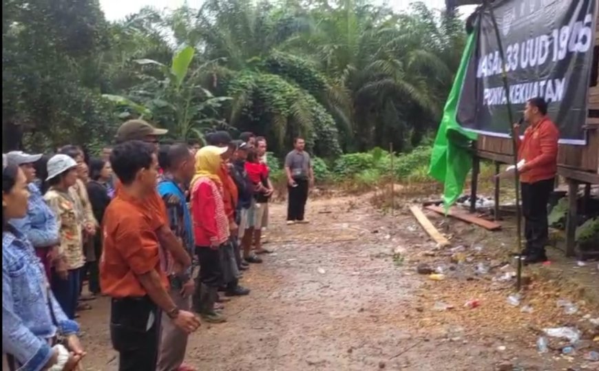 Pers Rilis : DPD ARUN Kalbar Gelar Aksi Damai Pendudukan Lahan Di Tiga Desa Kab.Ketapang