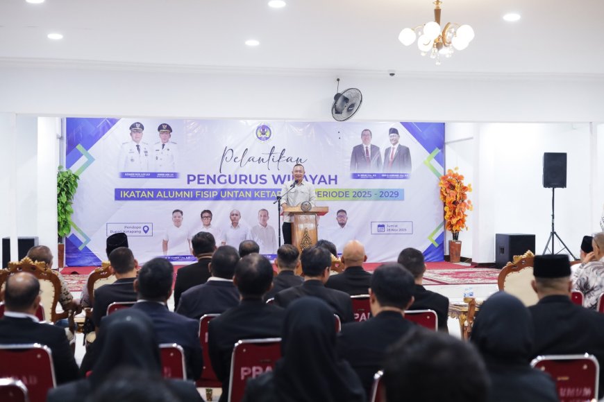 IKA FISIP Untan Dilantik, Bupati Wilyo: Alumni Harus Jadi Garda Terdepan Pembangunan Ketapang
