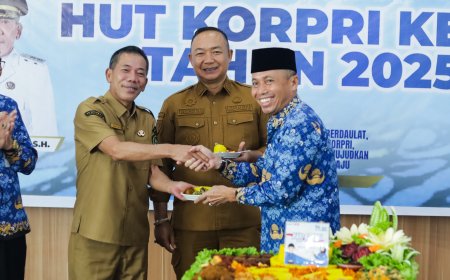 Bupati Ketapang Pimpin Apel HUT ke-54 Korpri Tahun 2025