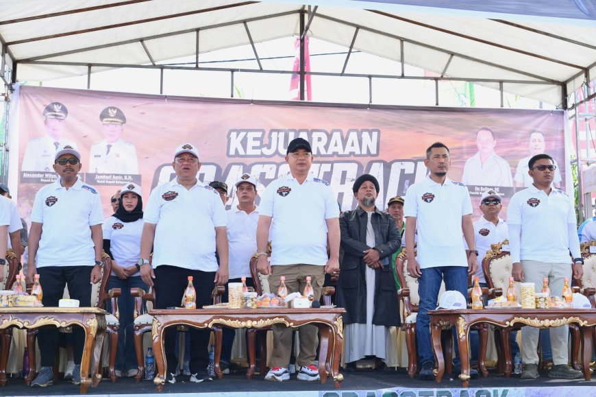 Deru Mesin di Sirkuit BRSO, Bupati Ketapang Dukung Lahirnya Atlet Grasstrack Masa Depan