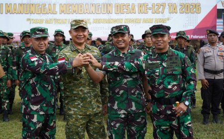 TMMD ke-127 Dimulai, Bupati Ketapang Targetkan Akses Desa Semakin Terbuka