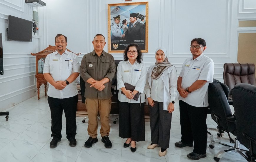 Audiensi KPP Pratama di Ruang Kerja Bupati, Bahas Penguatan Basis Pajak Daerah